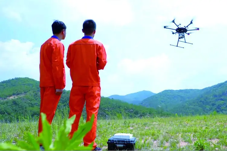 金城江无人机倾斜摄影巡检拍摄